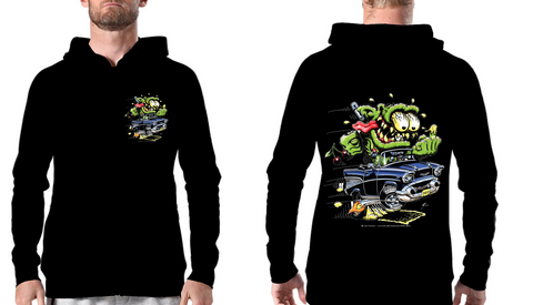 Hoodie Sweat com gorro Monster car