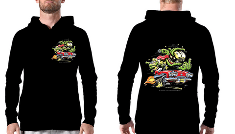 Hoodie Sweat com gorro Monster car