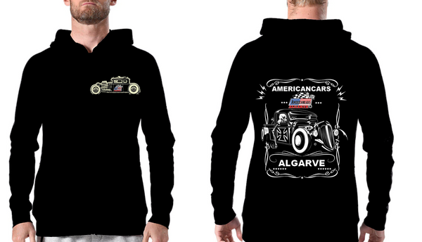 Hoodie Sweat com gorro Americancars Algarve