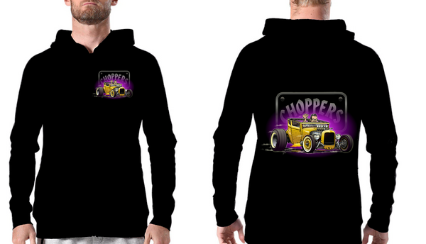 Hoodie Sweat com gorro Hot Rod