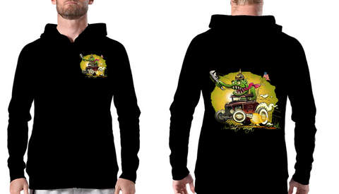 Hoodie Sweat com gorro Hot Rod