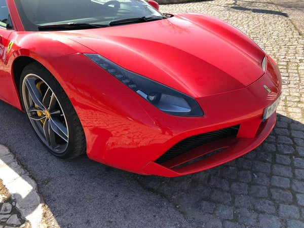 Matrícula Super-Carro Automóvel Acrílica Pequena Desportivo Ferrari Lamborghini