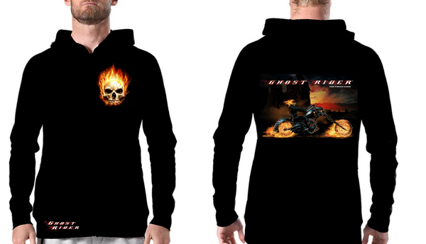 Hoodie Sweat com gorro Ghost Rider