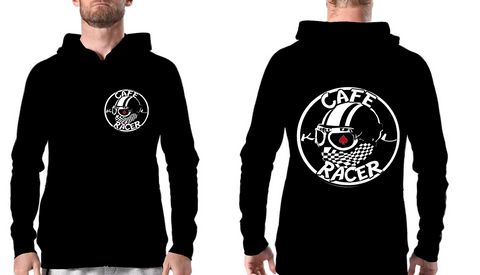 Hoodie Sweat com gorro Cafe Racer