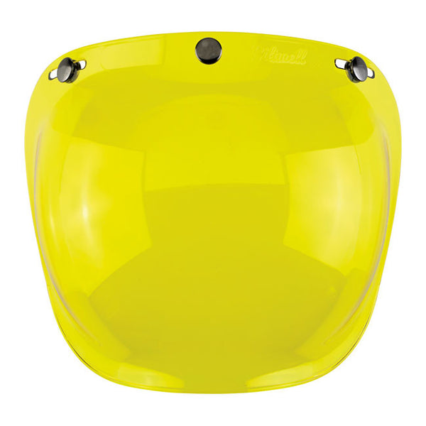 Viseira Bolha Biltwell Bubble Shield Yellow Solid amarela