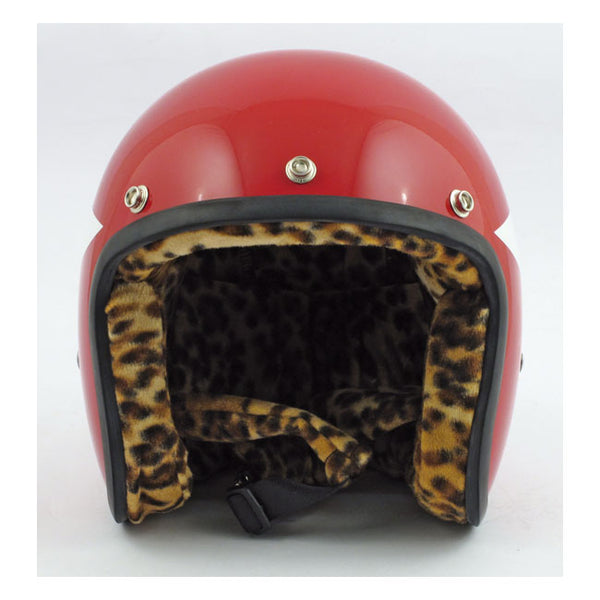 Capacete Bandit Red Star Leopard