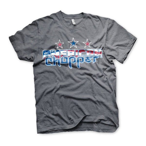 T-shirt American Chopper Flag Logo Orange County