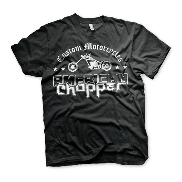 T-shirt American Chopper Washed logo Black