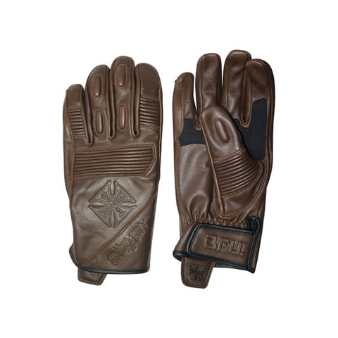 Luvas West Coast Choppers WCC BFU LEATHER RIDING GLOVES