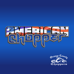 T-shirt American Chopper Flag Logo Orange County