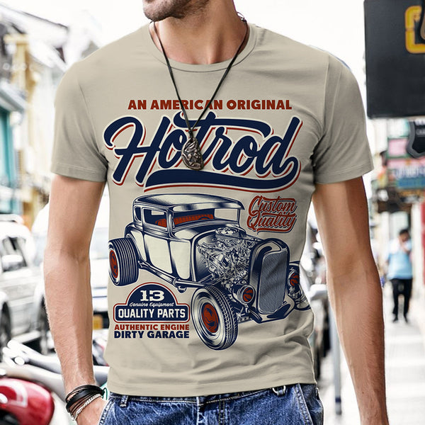 T-shirt Hot Rod an american original