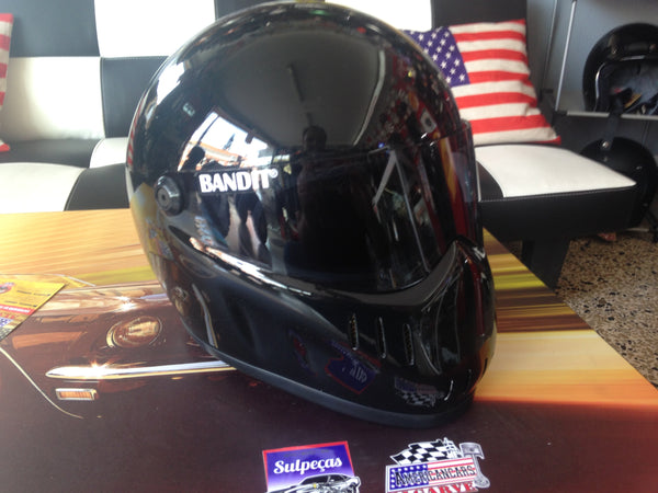 Capacete Bandit XXR Gloss Black preto