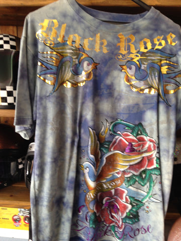 T-shirt Black Rose