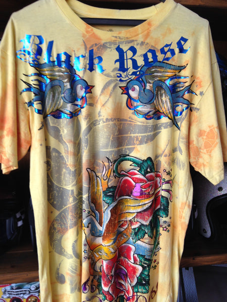 T-Shirt Black Rose