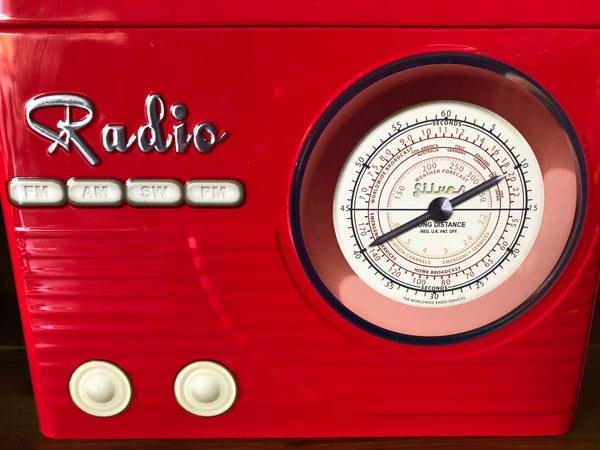 Lancheira Metal Radio Vintage