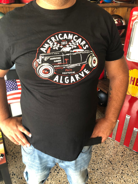 T-shirt Americancars Algarve Hot Rod Racer