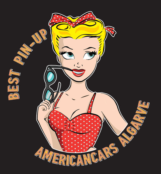T-shirt Best Pin-up Americancars Algarve