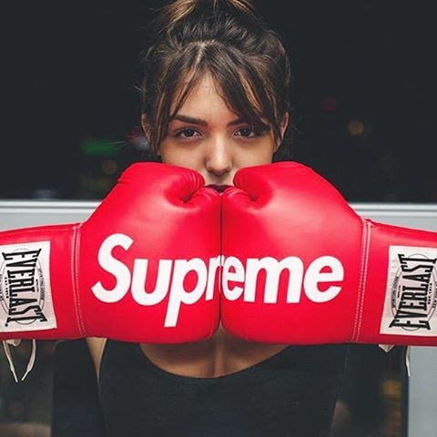 Luvas Boxe Supreme x Everlast Boxing Gloves