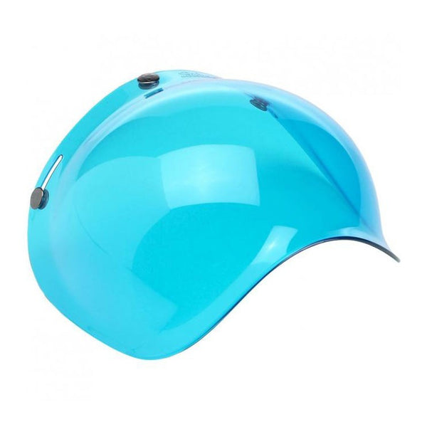 Viseira Bolha Biltwell Bubble Shield Blue Solid Azul