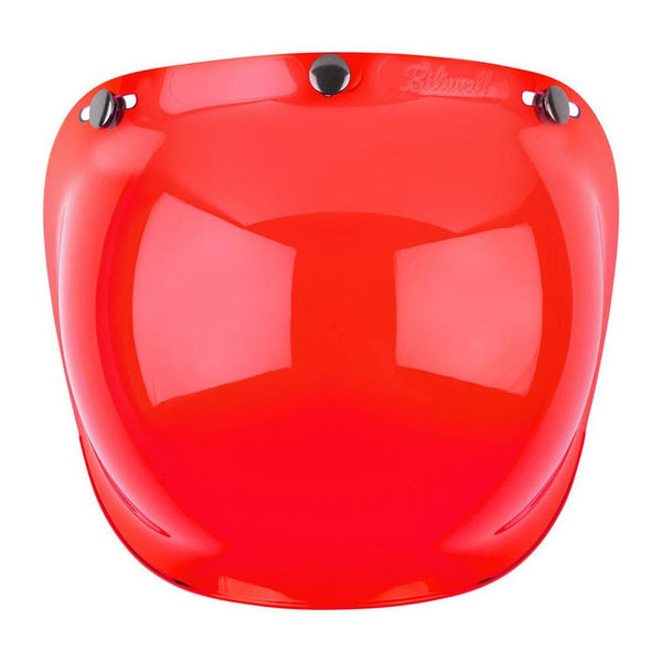 Viseira Bolha Biltwell Bubble Shield Red Solid