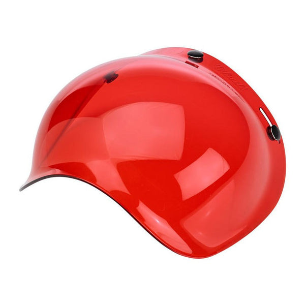 Viseira Bolha Biltwell Bubble Shield Red Solid