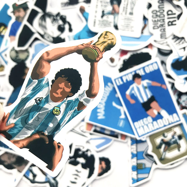 Autocolante Diego Maradona Napoles
