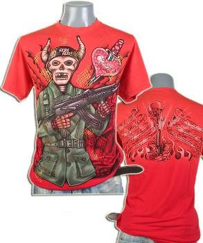 T-shirt Skull War