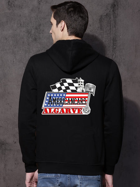 Hoodie Sweat Gorro Classic Logo Americancars Algarve