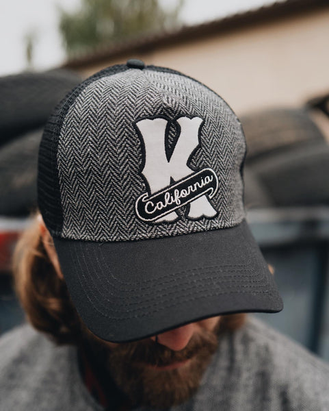 Boné Cap King Kerosin California Black Grey