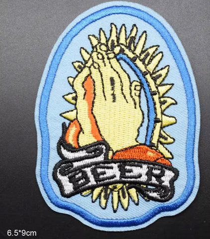 Patch Bordado Cerveja Beer