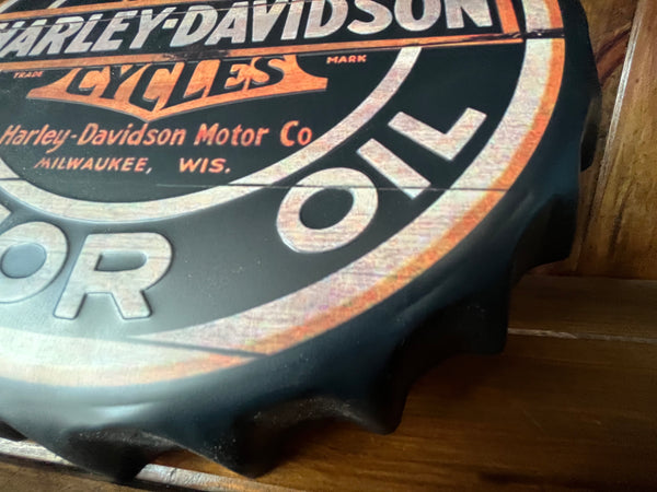 Metal Sign Carica Harley Davidson 35cm