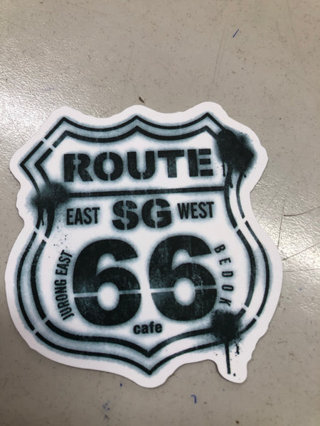 Autocolante Route 66