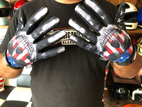 Luvas Caveira USA
