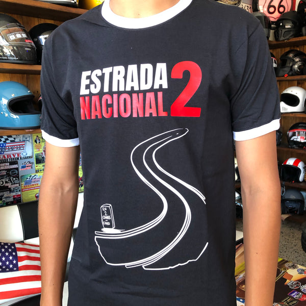 T-shirt Estrada Nacional N2 Black