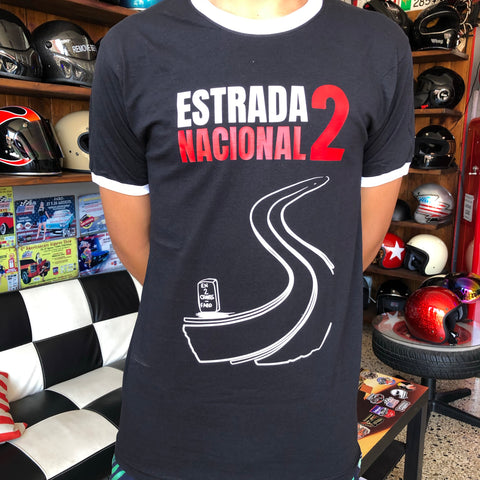 T-shirt Estrada Nacional N2 Black