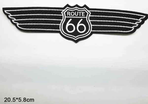 Patch Bordado Route 66