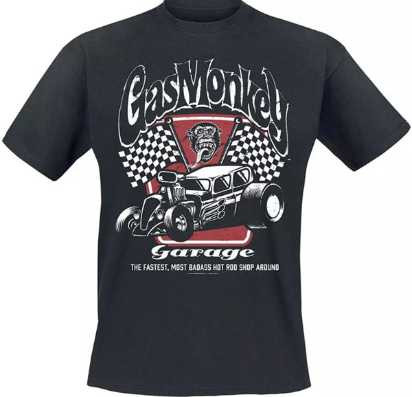 T-shirt Gas Monkey Hot Rod