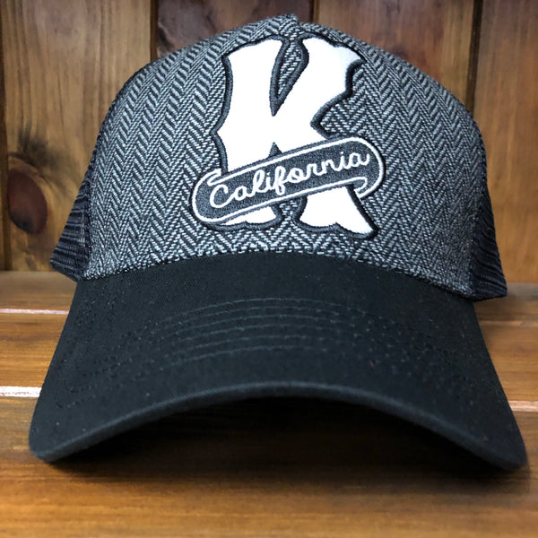 Boné Cap King Kerosin California Black Grey