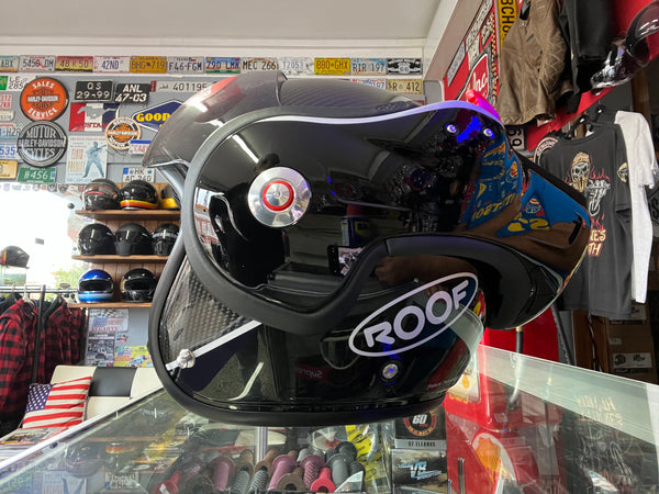 Capacete Roof Boxxer Carbon Helmet Black