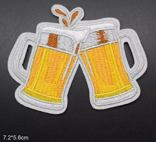 Patch Bordado cerveja caneca beer