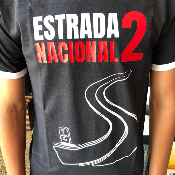 T-shirt Estrada Nacional N2 Black