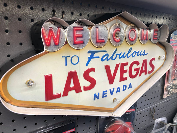 Metal Sign Las Vegas Metal