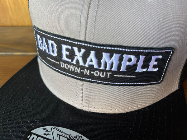 Boné Down-n-Out Chapéu Trucker Cap Hat Bad Example Snapback