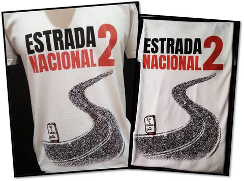 T-shirt Estrada Nacional N2 Branca