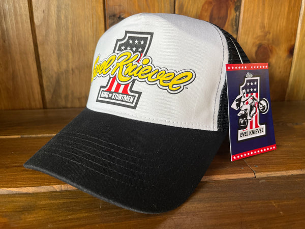 Boné Trucker Cap Chapéu Cap Hat Evel Knievel King Stuntmen