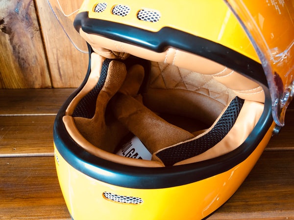 Capacete Cool Garage Race Yellow Gloss