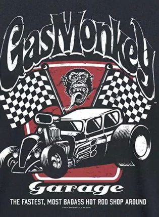 T-shirt Gas Monkey Hot Rod