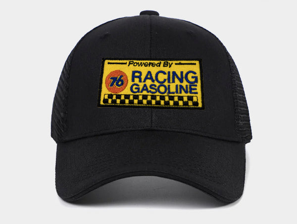 Boné Trucker Cap Rede Bordado Racing 76 Gasoline