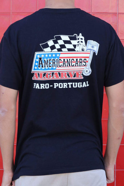 T-shirt Americancars Algarve Classic Logo