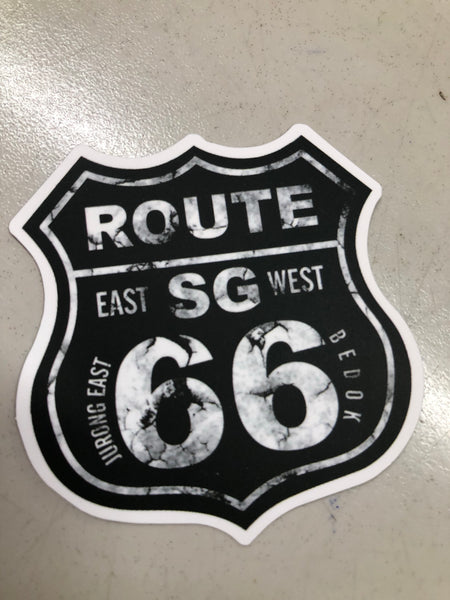 Autocolante Route 66